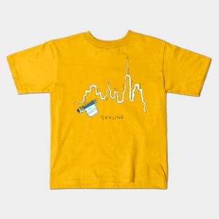 Skyline drugs Kids T-Shirt